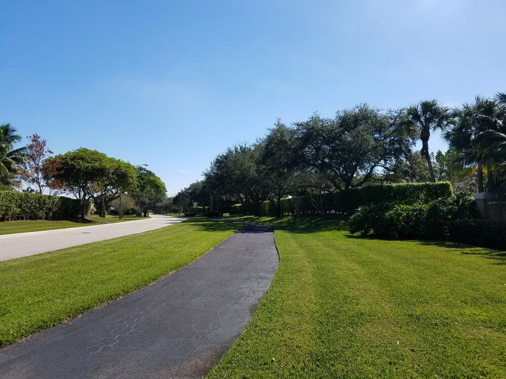 lawn by road